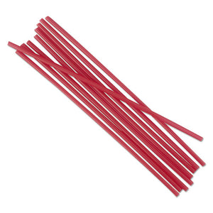 Boardwalk® wholesale. Boardwalk Single-tube Stir-straws, 5 1-4", Red, 1000-pack, 10-carton. HSD Wholesale: Janitorial Supplies, Breakroom Supplies, Office Supplies.