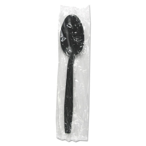 Boardwalk® wholesale. Boardwalk Heavyweight Wrapped Polypropylene Cutlery, Teaspoon, Black, 1,000-carton. HSD Wholesale: Janitorial Supplies, Breakroom Supplies, Office Supplies.