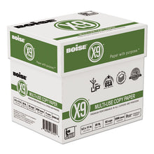 Load image into Gallery viewer, Boise® wholesale. X-9 Multi-use Copy Paper, 92 Bright, 20lb, 8.5 X 11, White, 500 Sheets-ream, 5 Reams-carton. HSD Wholesale: Janitorial Supplies, Breakroom Supplies, Office Supplies.