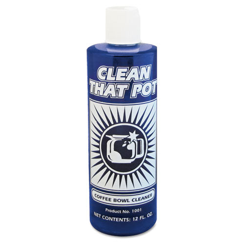 Clean That Pot® wholesale. Coffee Bowl Cleaner, 12 Oz Bottle. HSD Wholesale: Janitorial Supplies, Breakroom Supplies, Office Supplies.