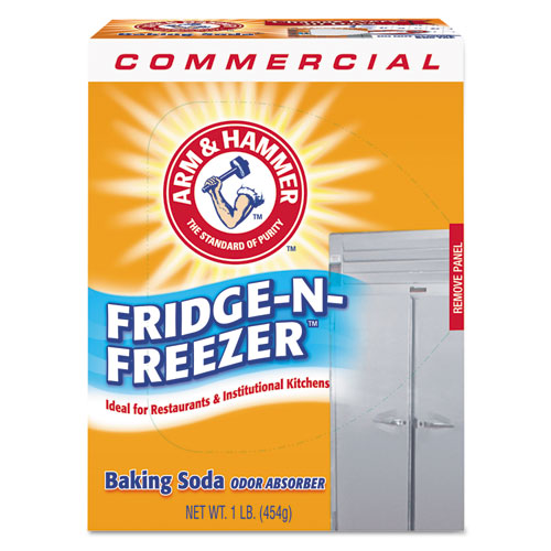 Arm & Hammer™ wholesale. Fridge-n-freezer Pack Baking Soda, Unscented, 16 Oz, Powder. HSD Wholesale: Janitorial Supplies, Breakroom Supplies, Office Supplies.