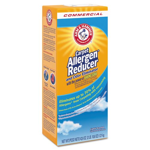 Arm & Hammer™ wholesale. Carpet And Room Allergen Reducer And Odor Eliminator, 42.6 Oz Box, 9-carton. HSD Wholesale: Janitorial Supplies, Breakroom Supplies, Office Supplies.