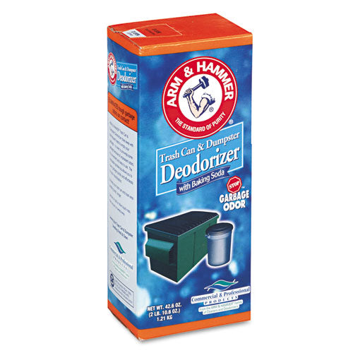 Arm & Hammer™ wholesale. Trash Can And Dumpster Deodorizer, Sprinkle Top, Original, 42.6 Oz Powder. HSD Wholesale: Janitorial Supplies, Breakroom Supplies, Office Supplies.