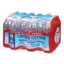 Crystal Geyser® wholesale. Alpine Spring Water, 16.9 Oz Bottle, 24-case. HSD Wholesale: Janitorial Supplies, Breakroom Supplies, Office Supplies.