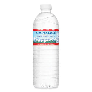 Crystal Geyser® wholesale. Alpine Spring Water, 16.9 Oz Bottle, 24-case, 84 Cases-pallet. HSD Wholesale: Janitorial Supplies, Breakroom Supplies, Office Supplies.