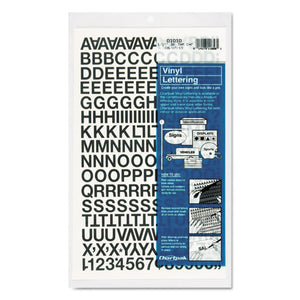 Chartpak® wholesale. Press-on Vinyl Letters And Numbers, Self Adhesive, Black, 1-2"h, 201-pack. HSD Wholesale: Janitorial Supplies, Breakroom Supplies, Office Supplies.