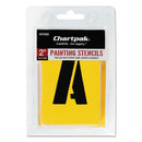 Chartpak® wholesale. Painting Stencil Set, A-z Set-0-9, Manila, 35-set. HSD Wholesale: Janitorial Supplies, Breakroom Supplies, Office Supplies.