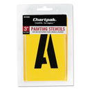 Chartpak® wholesale. Painting Stencil Set, A-z Set-0-9, Manila, 35-set. HSD Wholesale: Janitorial Supplies, Breakroom Supplies, Office Supplies.
