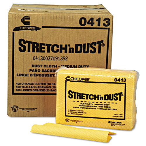 Chix® wholesale. Stretch 'n Dust Cloths, 12 3-5 X 17, Yellow, 400-carton. HSD Wholesale: Janitorial Supplies, Breakroom Supplies, Office Supplies.