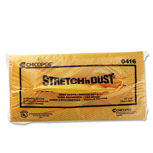 Chix® wholesale. Stretch 'n Dust Cloths, 23 1-4 X 24, Orange-yellow, 20-bag, 5 Bags-carton. HSD Wholesale: Janitorial Supplies, Breakroom Supplies, Office Supplies.