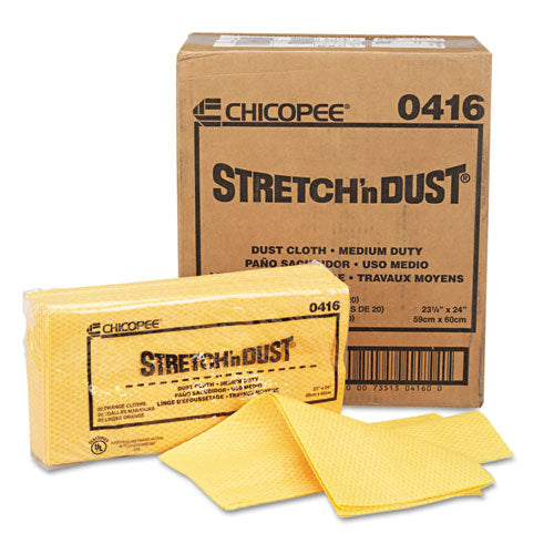 Chix® wholesale. Stretch 'n Dust Cloths, 23 1-4 X 24, Orange-yellow, 20-bag, 5 Bags-carton. HSD Wholesale: Janitorial Supplies, Breakroom Supplies, Office Supplies.