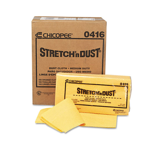 Chix® wholesale. Stretch 'n Dust Cloths, 23 1-4 X 24, Orange-yellow, 20-bag, 5 Bags-carton. HSD Wholesale: Janitorial Supplies, Breakroom Supplies, Office Supplies.