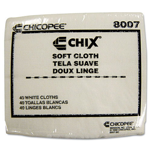 Chix® wholesale. Soft Cloths, 13 X 15, White, 1200-carton. HSD Wholesale: Janitorial Supplies, Breakroom Supplies, Office Supplies.