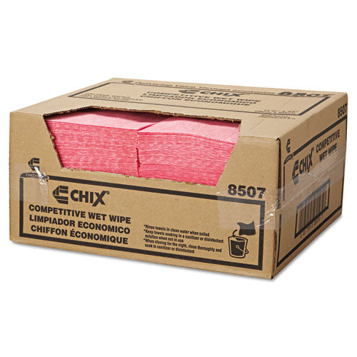 Chix® wholesale. Wet Wipes, 11 1-2 X 24, White-pink, 200-carton. HSD Wholesale: Janitorial Supplies, Breakroom Supplies, Office Supplies.