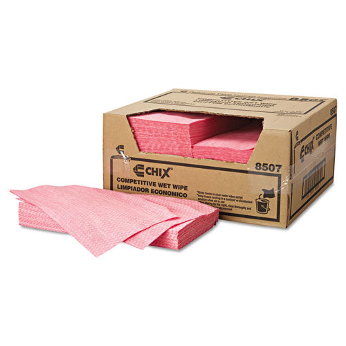 Chix® wholesale. Wet Wipes, 11 1-2 X 24, White-pink, 200-carton. HSD Wholesale: Janitorial Supplies, Breakroom Supplies, Office Supplies.