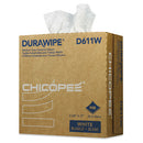 Chicopee® wholesale. Durawipe Medium-duty Industrial Wipers, 8.8 X 17, White, 110-box, 12 Box-carton. HSD Wholesale: Janitorial Supplies, Breakroom Supplies, Office Supplies.