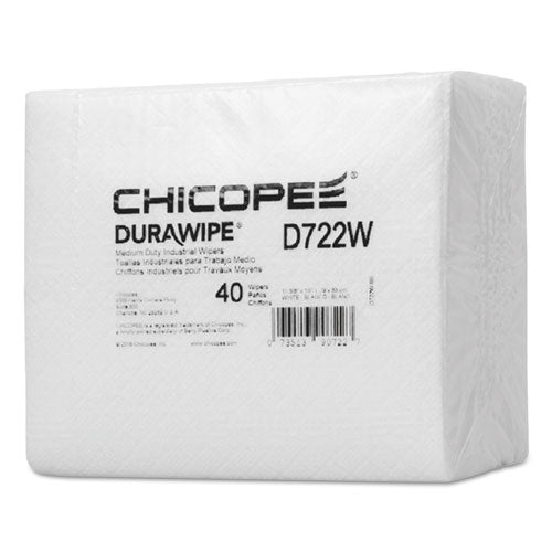 Chicopee® wholesale. Durawipe Medium-duty Industrial Wipers, 14.6" X 13.7, White, 960-carton. HSD Wholesale: Janitorial Supplies, Breakroom Supplies, Office Supplies.