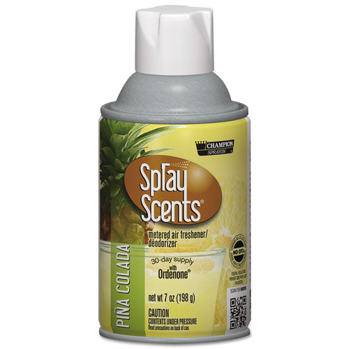 Chase Products wholesale. Sprayscents Metered Air Freshener Refill, Pina Colada, 7 Oz Aerosol, 12-carton. HSD Wholesale: Janitorial Supplies, Breakroom Supplies, Office Supplies.