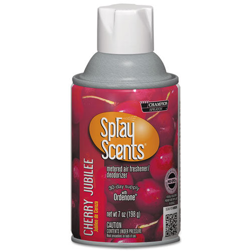 Chase Products wholesale. Sprayscents Metered Air Freshener Refill, Cherry Jubilee, 7 Oz Aerosol, 12-carton. HSD Wholesale: Janitorial Supplies, Breakroom Supplies, Office Supplies.
