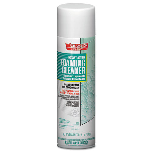 Chase Products wholesale. Instant Action Foaming Cleaner-disinfectant, 17 Oz, Aerosol Spray, 12-carton. HSD Wholesale: Janitorial Supplies, Breakroom Supplies, Office Supplies.