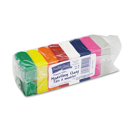 Creativity Street® wholesale. Modeling Clay Assortment, 27.5 G Of Each Color, Assorted Bright, 220 G. HSD Wholesale: Janitorial Supplies, Breakroom Supplies, Office Supplies.