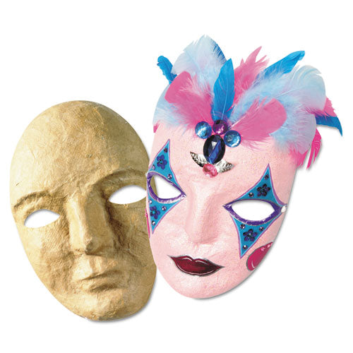 Creativity Street® wholesale. Paper Mache Mask Kit, 8 X 5 1-2". HSD Wholesale: Janitorial Supplies, Breakroom Supplies, Office Supplies.