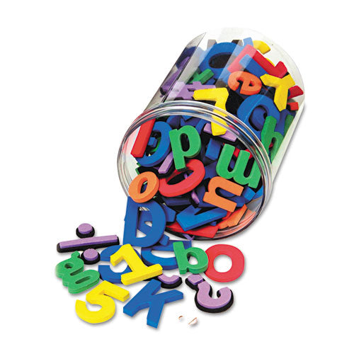 WonderFoam® wholesale. Magnetic Alphabet Letters, Assorted Colors. 105-pack. HSD Wholesale: Janitorial Supplies, Breakroom Supplies, Office Supplies.