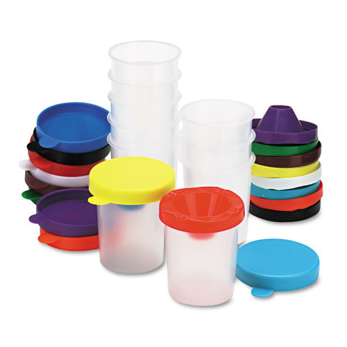 Creativity Street® wholesale. No-spill Paint Cups, 10-set. HSD Wholesale: Janitorial Supplies, Breakroom Supplies, Office Supplies.