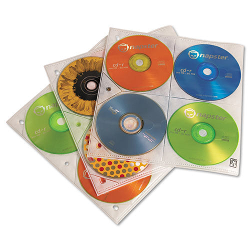 Case Logic® wholesale. Two-sided Cd Storage Sleeves For Ring Binder, 25 Sleeves. HSD Wholesale: Janitorial Supplies, Breakroom Supplies, Office Supplies.