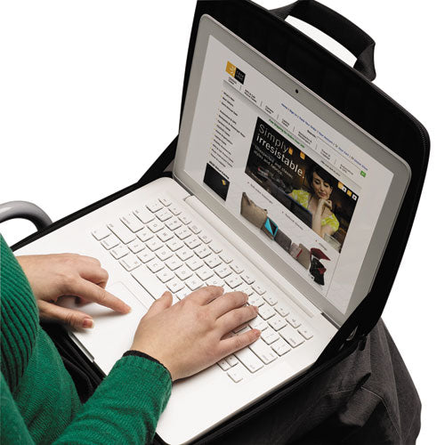 Case Logic® wholesale. Laptop Sleeve For 13" Chromebook Or Laptops, 14 1-4 X 1 7-8 X 11, Black. HSD Wholesale: Janitorial Supplies, Breakroom Supplies, Office Supplies.