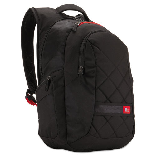 Case Logic® wholesale. 16" Laptop Backpack, 9 1-2 X 14 X 16 3-4, Black. HSD Wholesale: Janitorial Supplies, Breakroom Supplies, Office Supplies.