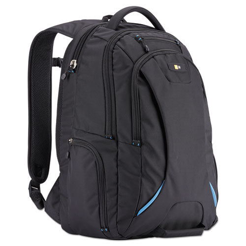 Case Logic® wholesale. 15.6" Checkpoint Friendly Backpack, 2.76" X 13.39" X 19.69", Polyester, Black. HSD Wholesale: Janitorial Supplies, Breakroom Supplies, Office Supplies.