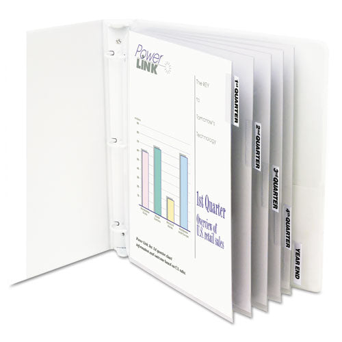 C-Line® wholesale. Sheet Protectors With Index Tabs, Heavy, Clear Tabs, 2", 11 X 8 1-2, 5-st. HSD Wholesale: Janitorial Supplies, Breakroom Supplies, Office Supplies.