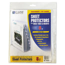 C-Line® wholesale. Sheet Protectors With Index Tabs, Clear Tabs, 2", 11 X 8 1-2, 8-st. HSD Wholesale: Janitorial Supplies, Breakroom Supplies, Office Supplies.
