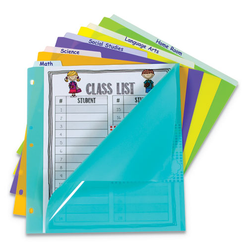 C-Line® wholesale. Index Dividers With Vertical Tab, 5-tab, 11.5 X 10, Assorted, 1 Set. HSD Wholesale: Janitorial Supplies, Breakroom Supplies, Office Supplies.