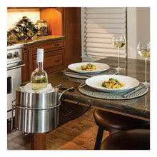 Load image into Gallery viewer, C-Line® wholesale. Wine By Your Side, Steel Frame-red Wine Adapter-ice Bucket, 161.06 Cu In, Stainless Steel. HSD Wholesale: Janitorial Supplies, Breakroom Supplies, Office Supplies.