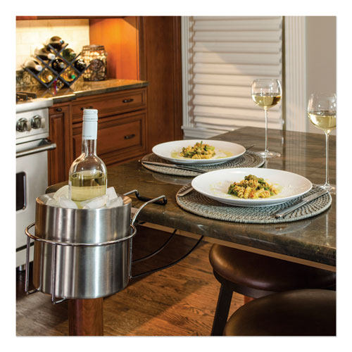 C-Line® wholesale. Wine By Your Side, Steel Frame-red Wine Adapter-ice Bucket, 161.06 Cu In, Stainless Steel. HSD Wholesale: Janitorial Supplies, Breakroom Supplies, Office Supplies.
