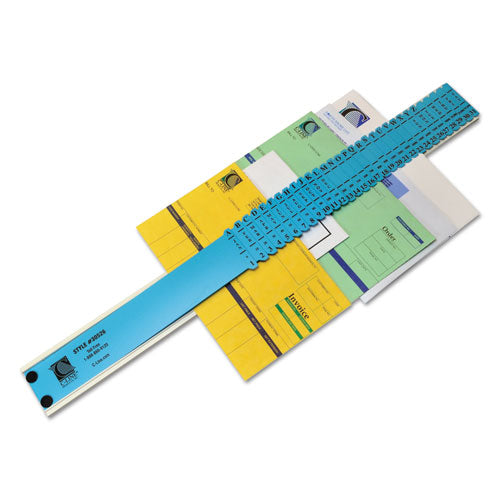 C-Line® wholesale. Plastic Indexed Sorter, 31 Dividers, Alpha-numeric-months-dates-days, Letter-size, Blue Frame. HSD Wholesale: Janitorial Supplies, Breakroom Supplies, Office Supplies.