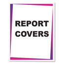 C-Line® wholesale. Report Covers, Economy Vinyl, Clear, 8 1-2 X 11, 100-bx. HSD Wholesale: Janitorial Supplies, Breakroom Supplies, Office Supplies.