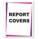 C-Line® wholesale. Report Covers, Vinyl, Clear, 8 1-2 X 11, 100-bx. HSD Wholesale: Janitorial Supplies, Breakroom Supplies, Office Supplies.