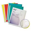 C-Line® wholesale. Report Covers With Binding Bars, Vinyl, Assorted, 8 1-2 X 11, 50-bx. HSD Wholesale: Janitorial Supplies, Breakroom Supplies, Office Supplies.