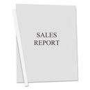 C-Line® wholesale. Report Covers With Binding Bars, Vinyl, Clear, 1-8" Capacity, 50-box. HSD Wholesale: Janitorial Supplies, Breakroom Supplies, Office Supplies.