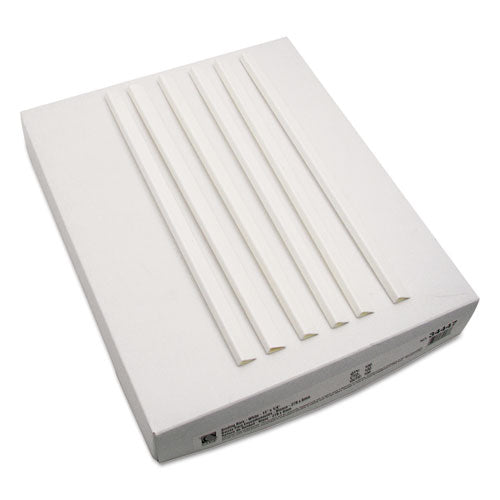 C-Line® wholesale. Slide 'n Grip Binding Bars, White, 11 X 1-4, 100-box. HSD Wholesale: Janitorial Supplies, Breakroom Supplies, Office Supplies.