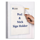 C-Line® wholesale. Display Pockets, 8 1-2" X 11", Polypropylene, 10-pack. HSD Wholesale: Janitorial Supplies, Breakroom Supplies, Office Supplies.