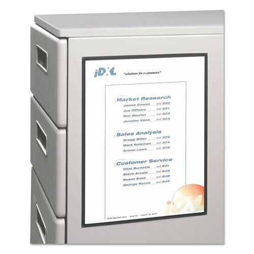 C-Line® wholesale. Magnetic Cubicle Keepers Display Holders, 9 13-64 X 11 11-16, Clear, 25-pack. HSD Wholesale: Janitorial Supplies, Breakroom Supplies, Office Supplies.