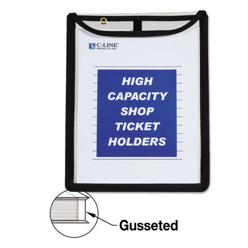 C-Line® wholesale. High Capacity, Shop Ticket Holders, Stitched, 150 Sheets, 9 X 12 X 1, 15-box. HSD Wholesale: Janitorial Supplies, Breakroom Supplies, Office Supplies.