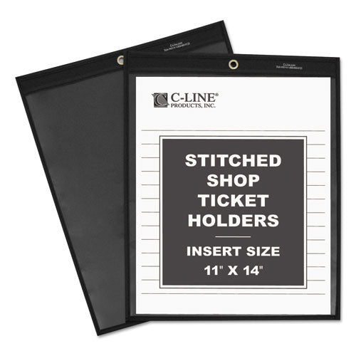 C-Line® wholesale. Shop Ticket Holders, Stitched, One Side Clear, 75 Sheets, 11 X 14, 25-bx. HSD Wholesale: Janitorial Supplies, Breakroom Supplies, Office Supplies.