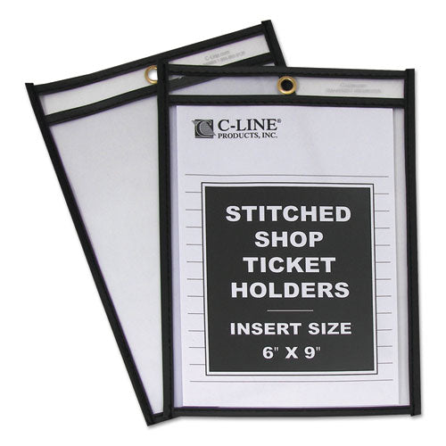 C-Line® wholesale. Shop Ticket Holders, Stitched, Both Sides Clear, 50 Sheets, 6 X 9, 25-box. HSD Wholesale: Janitorial Supplies, Breakroom Supplies, Office Supplies.