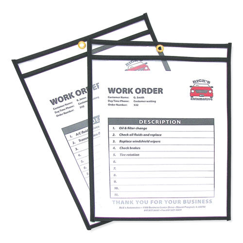 C-Line® wholesale. Shop Ticket Holders, Stitched, Both Sides Clear, 75 Sheets, 9 X 12, 25-box. HSD Wholesale: Janitorial Supplies, Breakroom Supplies, Office Supplies.