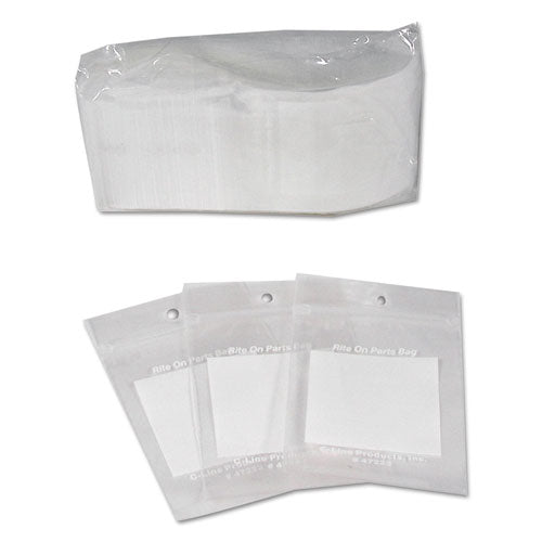 C-Line® wholesale. Write-on Poly Bags, 2 Mil, 2" X 3", Clear, 1,000-carton. HSD Wholesale: Janitorial Supplies, Breakroom Supplies, Office Supplies.